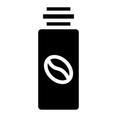 coffee thermos glyph 