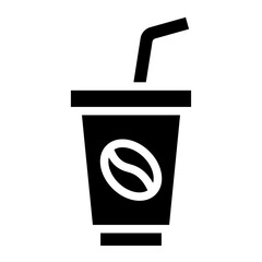 coffee cup glyph 