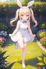 うさみみ少女
generative