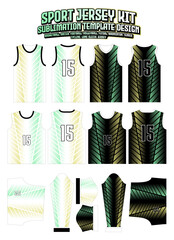 Speed Stripes Jersey Design Sportswear Pattern Template