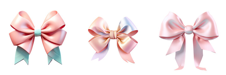 Ribbon bow adornment