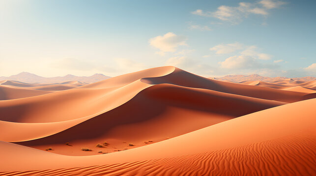sand dunes in the desert © Ashish
