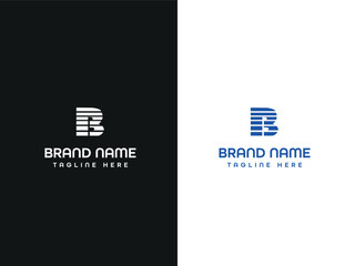 letter business monogram logo design