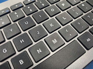 Close-up photo of a computer keyboard