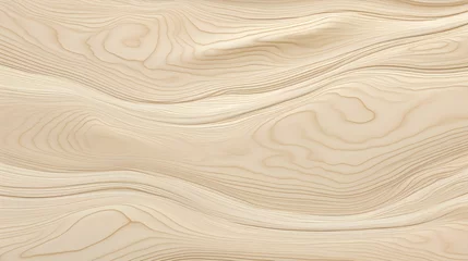 Foto op Canvas Repeating Wood Grain Pattern in Ivory Colors. Modern and Minimalistic Background © Florian