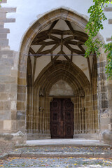 Fototapeta premium entrance to the church