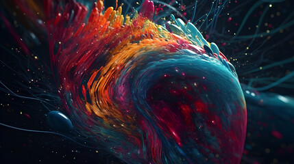 Beyond Horizons: Exploring Space and Galaxies through 3D Rendering
