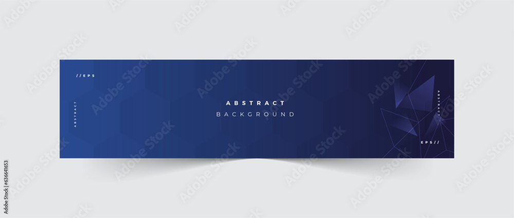 Canvas Prints modern technology linkedin banner, linkedin header design