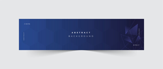 Modern technology Linkedin banner, Linkedin header design