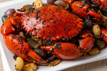 Black Pepper Crab (Indonesia : Kepiting Lada Hitam)