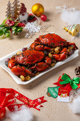 Black Pepper Crab (Indonesia : Kepiting Lada Hitam)