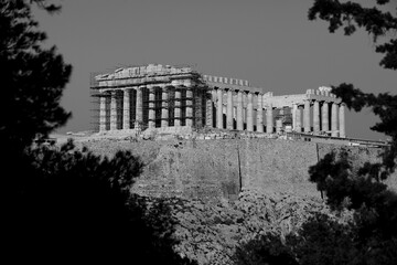 Obraz premium Parthenon in Acropolis, Athens, Greece