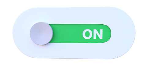 3d on off-button rendering for web, apps, etc