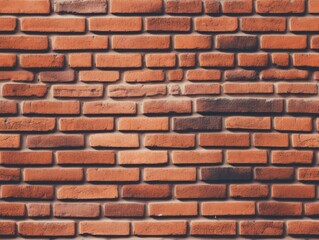 Obraz premium Brick texture background, seamless pattern, Generative AI