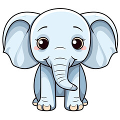 Fototapeta premium Elepant cartoon