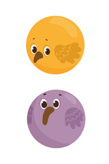 Punctuation Mark in the Form of a Cute Animal