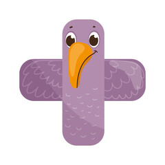 Punctuation Mark in the Form of a Cute Animal