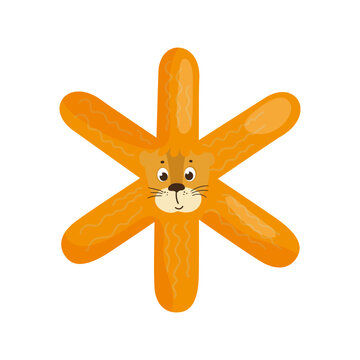 Punctuation Mark in the Form of a Cute Animal