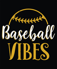 Baseball vibes , Baseball t-shirt design, svg, Bundle