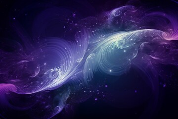 an abstract purple and blue background with stars 
