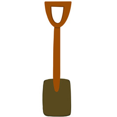 Gardening tools, bright colors can be brought to the garden beautifully.