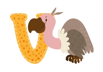 English Letter with Animal