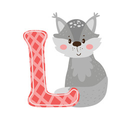 English Letter with Animal