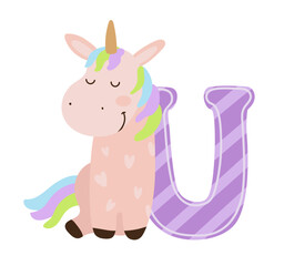 English Letter with Animal