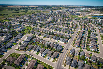 Aerial Majesty: Stonebridge, Saskatoon, Saskatchewan Expanse