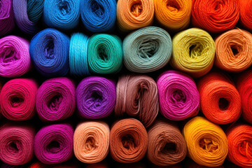 Threaded Artistry: A Tailor's Rainbow