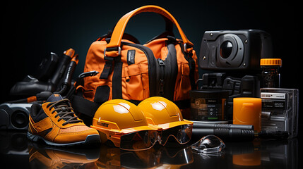 Fototapeta premium Personal protective equipment.