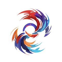 Obraz premium Fusion of Elements: The Creative Elements