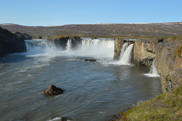 Islanda,cascata di Godafoss
