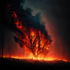 Forest fires: threat to our environment