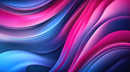 Beautiful mesmerize waves of colorful pattern, wavy surfaces, beautiful background, vintage pastel colors ,made with Generative AI