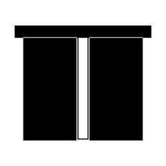 set of black and white box