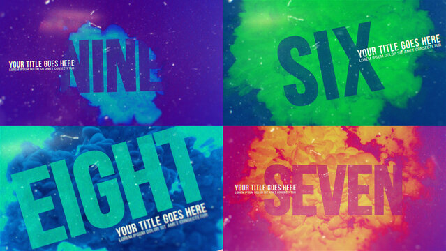 Ink Countdown Intro
