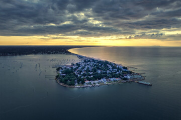 Sandbanks From Above _ Poole Harbour
