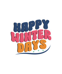 Winter Retro Design