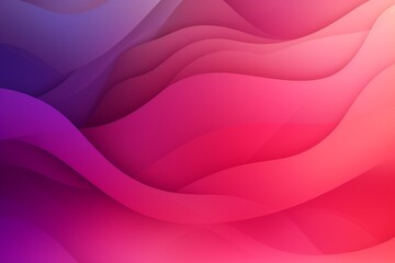 Obraz premium a vibrant and abstract pink and purple background with flowing and organic wavy shapes