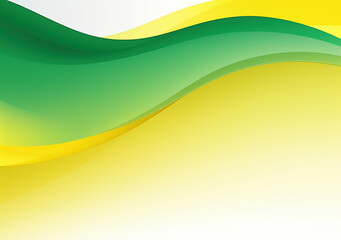 緑色の波型幾何学抽象背景