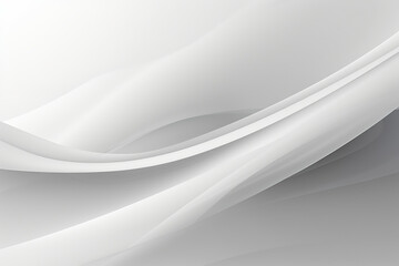 白色の波型幾何学抽象背景