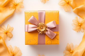 Diwali gift box with festive wrapping