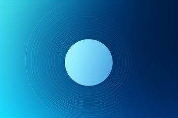 a minimalistic blue and white abstract composition