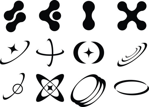 y2k icon vector retro style for desain