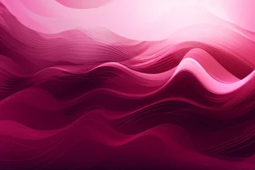 Küchenrückwand glas motiv a vibrant and dynamic pink abstract background with flowing wavy lines © Marius