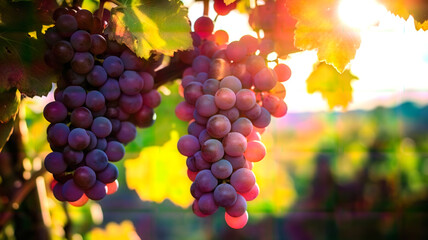 Grapes Galore: A Bountiful Display of Freshness in the Vineyard
