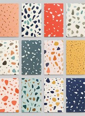 A stunning pattern of vibrant colors and shapes creates a captivating work of art that captures the eye and evokes a sense of warmth and comfort