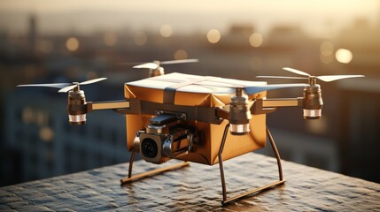 Experience a revolution in transportation as drones navigate the skies, providing a window into the limitless possibilities unlocked by autonomous cargo transit.