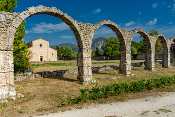 Fototapeta na wymiar Italy, Abbey San vincenzo al Volturno